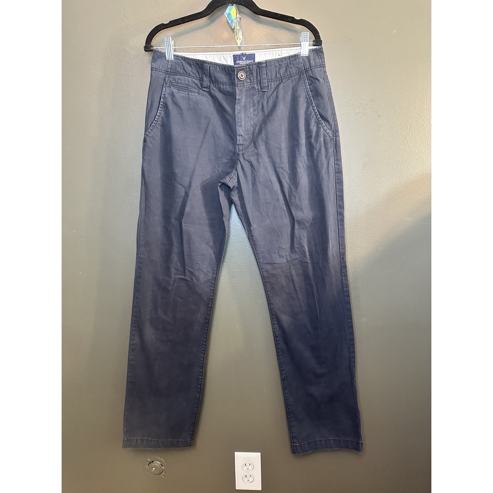American Eagle Y2K Men's Original Straight Blue Pants 31 /32